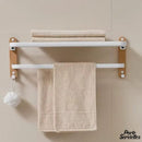 Porte serviettes blanc