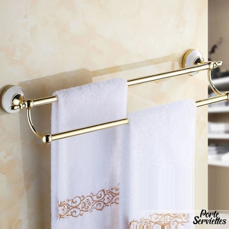 Porte serviettes design salle de bains