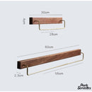 Porte serviettes en bois