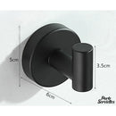 Porte serviettes noir