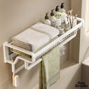 Porte serviettes salle de bain mural