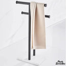 Porte serviettes salle de bain sur pied