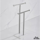 Porte serviettes salle de bain sur pied