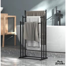 Porte serviettes salle de bain sur pied