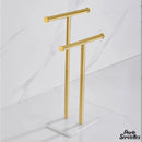 Porte serviettes salle de bain sur pied