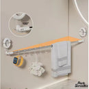 Porte serviettes ventouse salle de bain