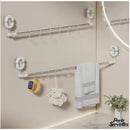 Porte serviettes ventouse salle de bain