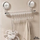Porte serviettes ventouse salle de bain