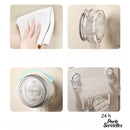 Porte serviettes ventouse salle de bain
