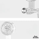 Porte serviettes ventouse salle de bain