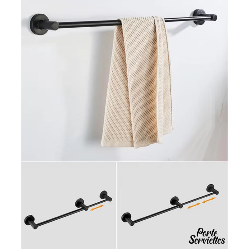 Portes serviettes salle de bain