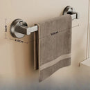 Barre porte serviette mural