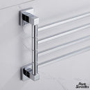 2 barres pivotantes porte serviette