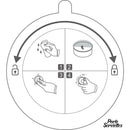 Accessoires salle de bain porte serviette ventouse