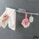 Auto adhésif porte serviette