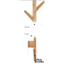 Bambou porte serviette