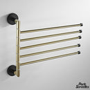 Barre murales pivotantes 35 cm porte serviettes