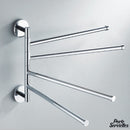 Barre pivotantes 35 cm porte serviettes