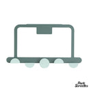 Barre porte serviette à suspendre