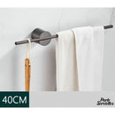 Barre porte serviette coulissant salle de bain