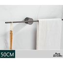 Barre porte serviette coulissant salle de bain