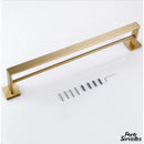 Barre porte serviette inox brossé