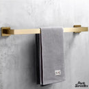 Barre porte serviette inox brossé