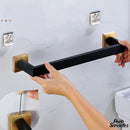 Barre porte serviette salle de bain