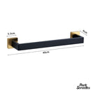 Barre porte serviette salle de bain