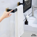 Barre porte serviette salle de bain