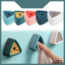 Crochet adhésif porte serviette clips