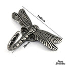 Crochet porte serviette libellule