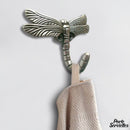 Crochet porte serviette libellule