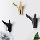 Crochet porte serviette mural design