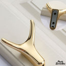 Crochet porte serviette mural design