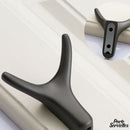 Crochet porte serviette mural design