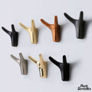 Crochet porte serviette mural design