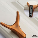 Crochet porte serviette mural design