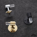 Crochet porte serviette mural