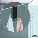 Crochet porte serviette paroi de douche