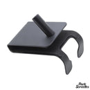 Crochet porte serviette paroi de douche