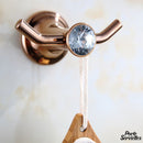 Crochet porte serviette salle de bain