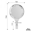 Crochet ventouse salle de bain