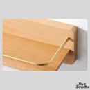 Etagere porte serviette bois