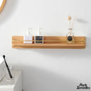 Etagere porte serviette bois