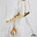 Etagere porte serviette mural design