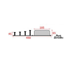 Etagere porte serviette mural design