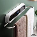 Patere porte serviettes escamotable