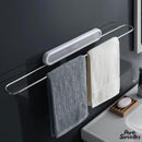 Patere porte serviettes escamotable