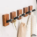 Petit porte serviette bois